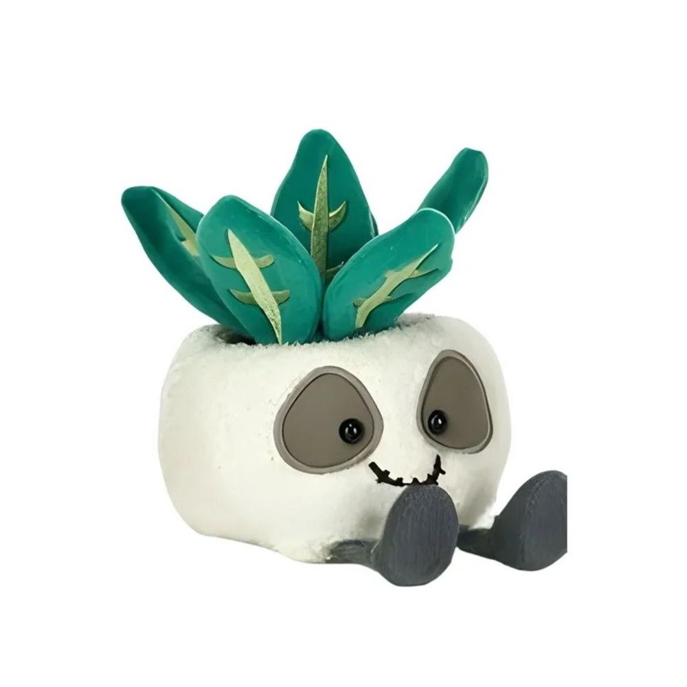 NWT! Jellycat Amusables Skull Plantwr Plush